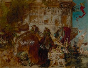 A vadászkastély alkotó: Hans Makart