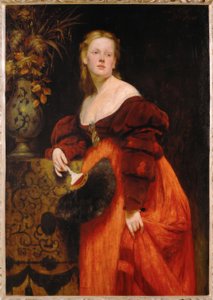 Gomperz, Karoline, született Bettelheim. alkotó: Hans Makart