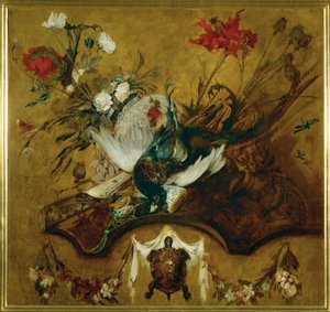 Nagy vadászcsendélet ... (festmény vászonra) alkotó: Hans Makart