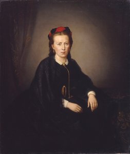 Női portré alkotó: Hans Makart