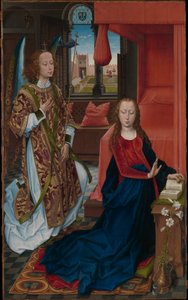 Angyali Üdvözlet alkotó: Hans Memling