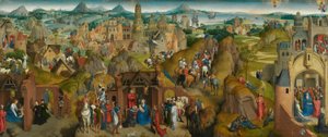 Mária hét öröme alkotó: Hans Memling