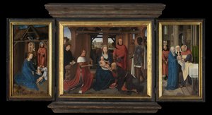 Jan Floreins triptichonja alkotó: Hans Memling