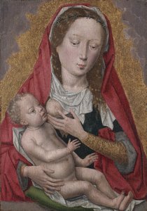 Szűz és gyermek, c. 1470-1480. alkotó: Hans Memling