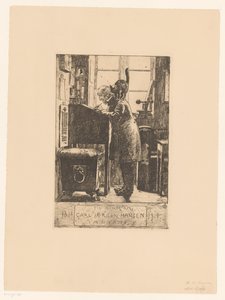 Vader van de artist Carl Jorgen Hansen, apám emlékére / 1814 1914 alkotó: Hans Nicolai Aksel Hansen