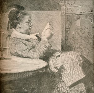 A művészek anyja portréja, 1912