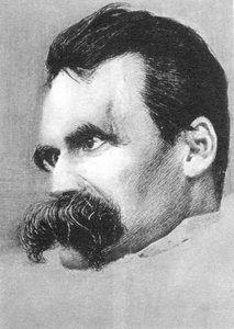Friedrich Wilhelm Nietzsche német filozófus és író alkotó: Hans Olde