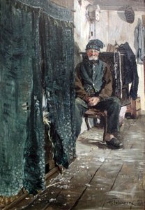 Momme Lorns a tűzhely mellett alkotó: Hans Peter Feddersen