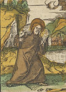 Krisztus mint jó pásztor, a Das Plenariumból, 1517. alkotó: Hans Schäufelein the Elder