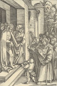 Íme az ember, a mi Urunk Jézus Krisztus szenvedésének tükréből, 1507 alkotó: Hans Schäufelein the Elder