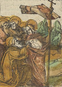 Thomas hitetlensége, a Das Plenariumból, 1517. alkotó: Hans Schäufelein the Elder