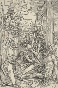 A Siralom, Krisztus életéből, kb. 1511-12. alkotó: Hans Schäufelein the Elder