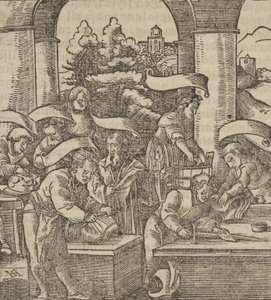Páncélgyártás, Hymmelwagentől a Ki él jól..., 1517. alkotó: Hans Schäufelein the Elder