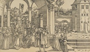 Eszter története. alkotó: Hans Schäufelein the Elder