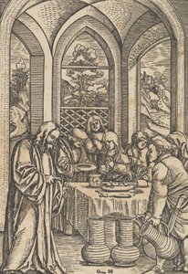 A kánai esküvő, Krisztus életéből, kb. 1511-12.