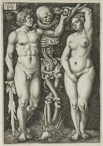 Ádám és Éva alkotó: Hans Sebald Beham