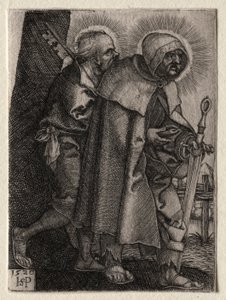 Krisztus és az apostolok: Szent Péter és Szent Pál alkotó: Hans Sebald Beham