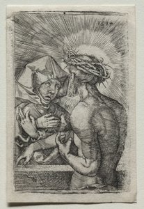 Krisztus és a Szűz alkotó: Hans Sebald Beham