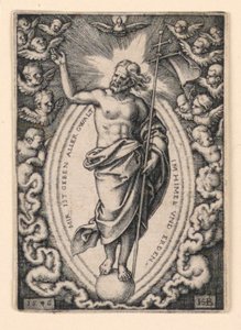 Krisztus a Földön alkotó: Hans Sebald Beham