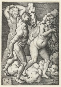 Kiűzetés a Paradicsomból alkotó: Hans Sebald Beham