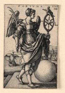 Fortuna (szerencse) alkotó: Hans Sebald Beham