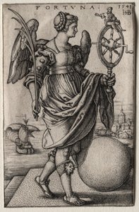 Szerencse, 1541. alkotó: Hans Sebald Beham