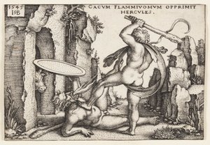 Herkules és Kákusz alkotó: Hans Sebald Beham