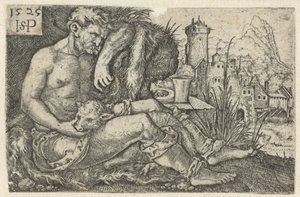 Pásztor és egy birka alkotó: Hans Sebald Beham