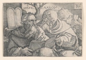 Mózes és Áron alkotó: Hans Sebald Beham
