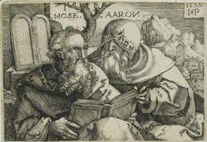 Mózes és Áron alkotó: Hans Sebald Beham