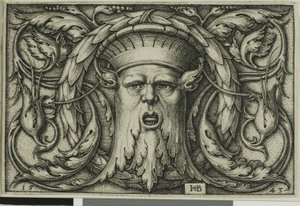 Dísz maszkkal alkotó: Hans Sebald Beham