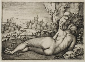Chrysostomus Szent János vezeklése alkotó: Hans Sebald Beham