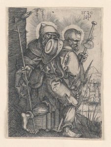 Szent Fülöp és Szent Jakab őrnagy alkotó: Hans Sebald Beham