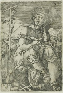 Remete Szent Antal alkotó: Hans Sebald Beham