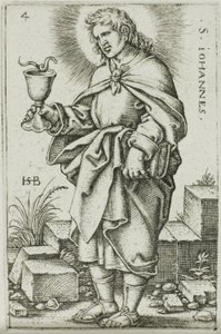 Szent János, 4. tábla A tizenkét apostolból alkotó: Hans Sebald Beham
