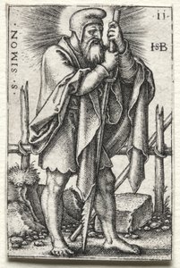 Szent Simon alkotó: Hans Sebald Beham