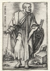 Szent Simon Péter alkotó: Hans Sebald Beham