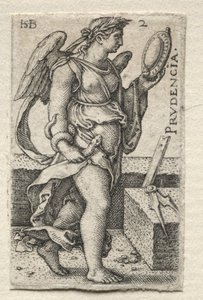 Isten ismerete és a hét fő erény: Megfontoltság – Prudencia alkotó: Hans Sebald Beham