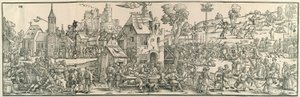 A nagyfalusi vásár alkotó: Hans Sebald Beham