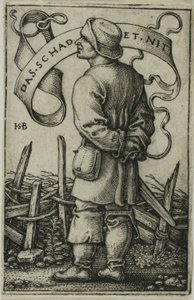 Az időjárás paraszt "Nem fáj" alkotó: Hans Sebald Beham