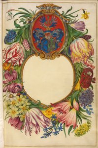 Német: Címlap Moller-Florilegium (1) alkotó: Hans Simon Holtzbecker