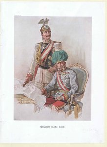 II. Vilmos német császár és porosz király alkotó: Hans Stalzer