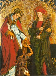 Szent Márton és Szent Sebestyén - Inzigkofeni oltár
