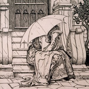 Illusztráció Hans Christian Andersen (1805-1875) meséhez alkotó: Hans Tegner