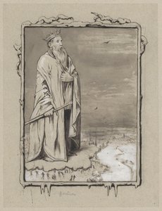 Január allegóriája alkotó: Hans Thoma
