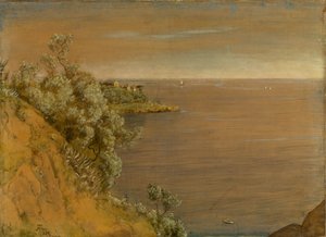 Lerici közelében, a La Spezia-öbölben alkotó: Hans Thoma