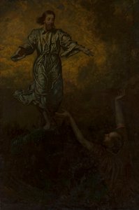 Krisztus és Szent Péter alkotó: Hans Thoma