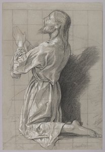 Krisztus az Olajfák hegyén alkotó: Hans Thoma