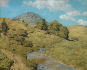 A Blössling Bernau közelében alkotó: Hans Thoma