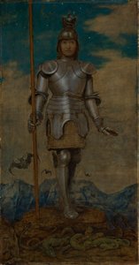 Szent György lovag alkotó: Hans Thoma
